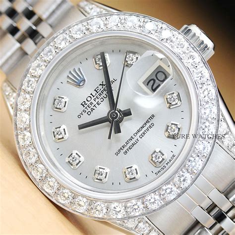 rolex watch white gold